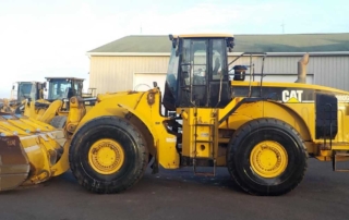 wheel loader prices down