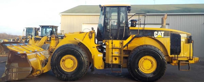 wheel loader prices down